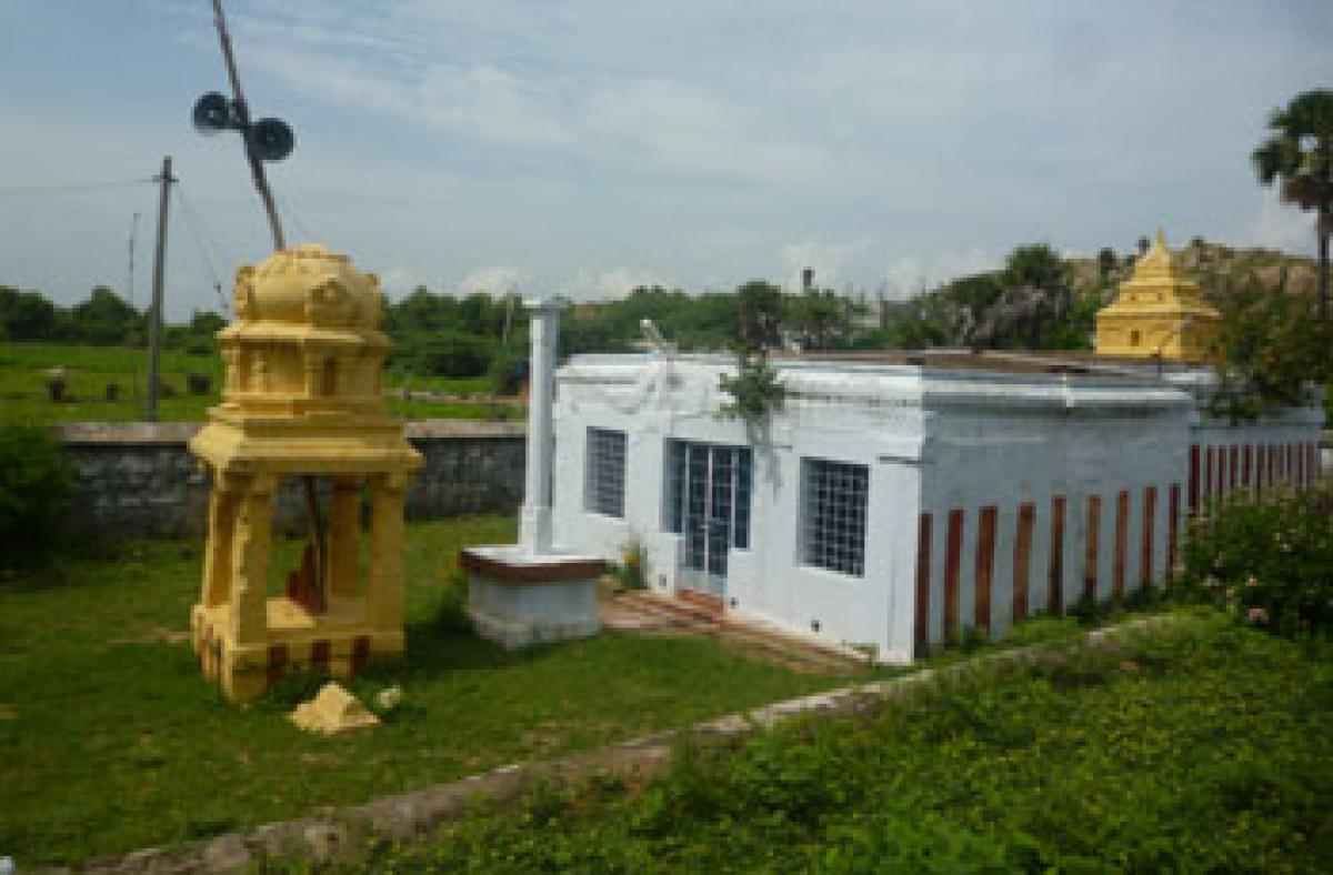 Ancient temple lies in neglect