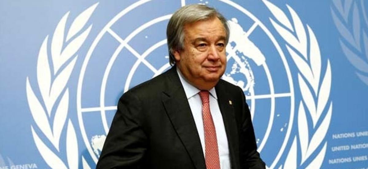 Efforts underway to initiate India-Pak dialogue to resolve Kashmir issue: UN chief Antonio Guterres