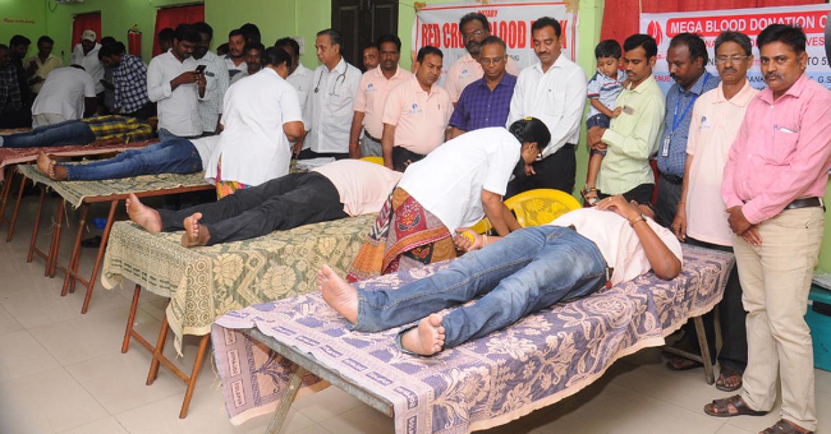 Blood donation a noble act