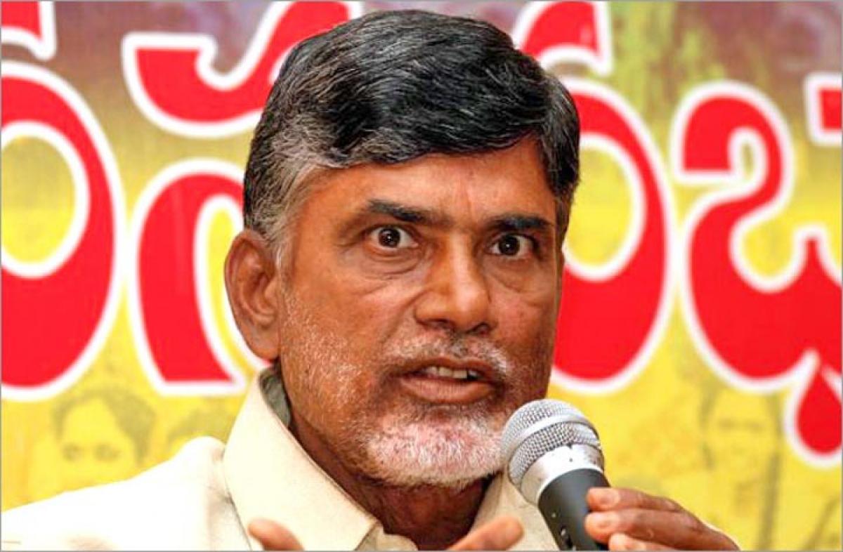 Counter criticism over Kapu welfare, Naidu asks party men