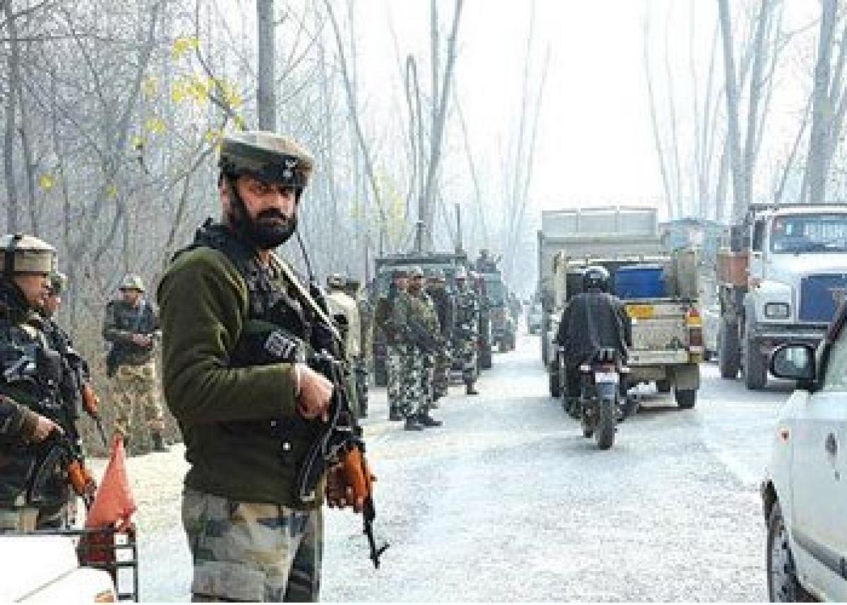 Militants ambush CRPF convoy on Srinagar-Jammu highway.