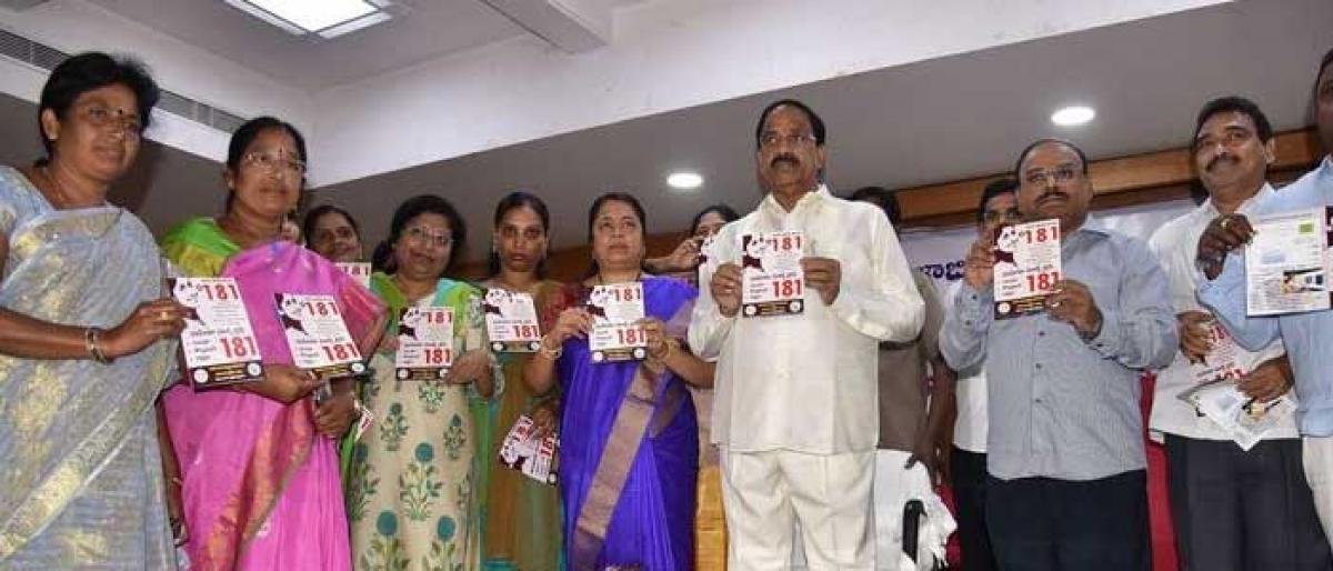 App 181 to help women in distress launched