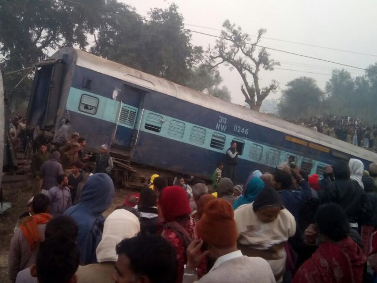 Sealdah-Ajmer express derailment: Four officials suspended