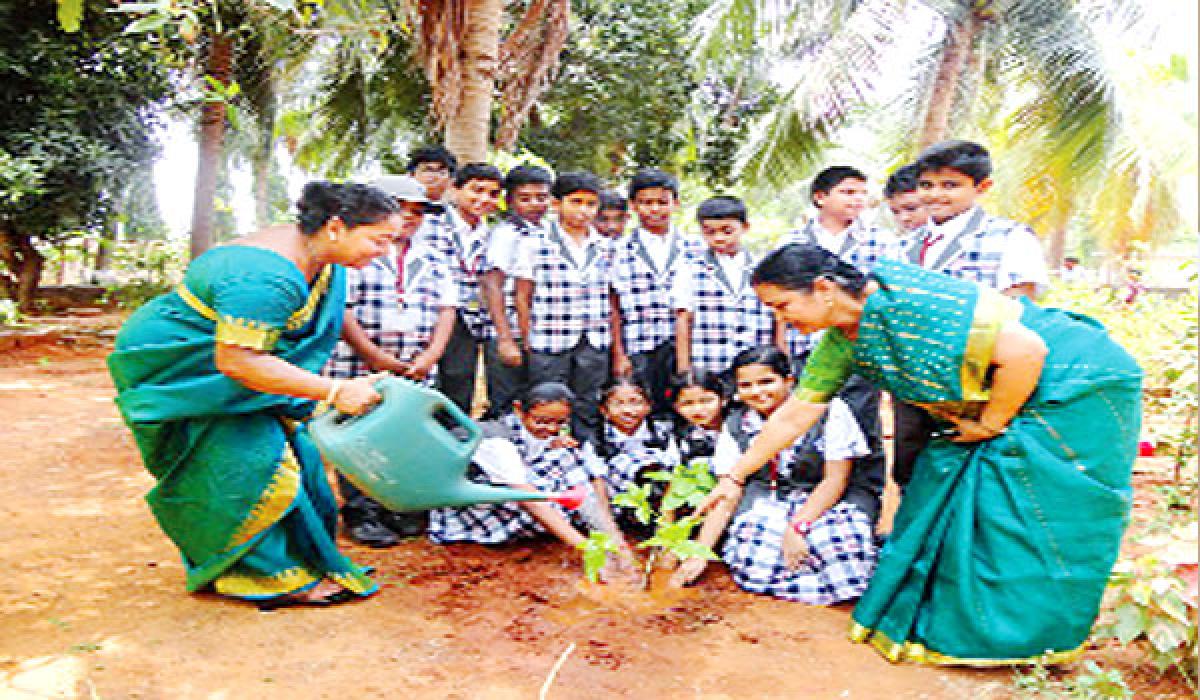 Earth Day fete at Srishti World School