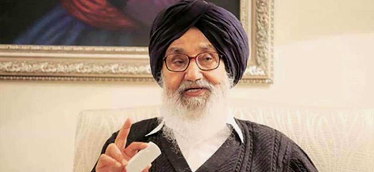 SYL canal will never become a reality: Punjab CM Badal