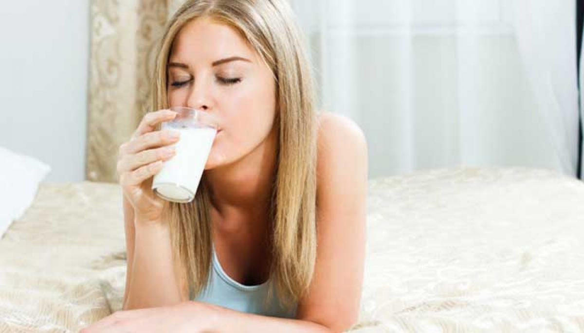 Night milk effective natural sleep aid