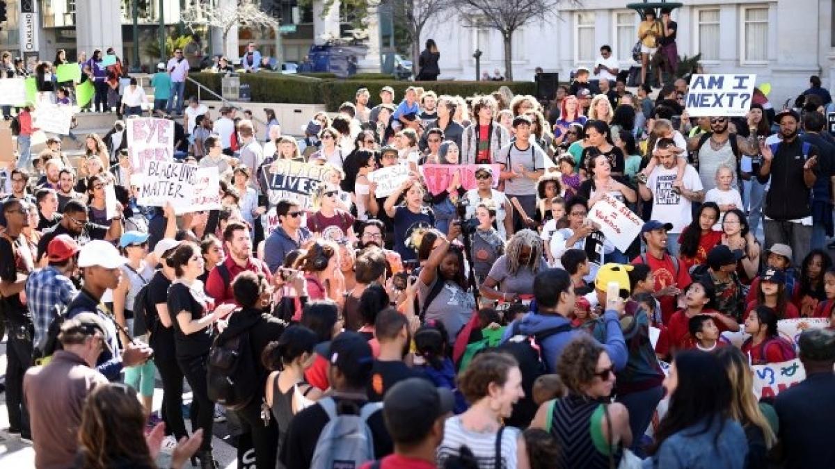 Brazil: Black Lives Matter protest Rio police violence ahead of Olympics