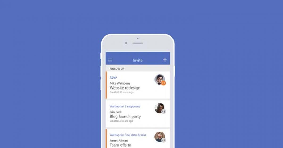 Microsoft makes organising meetings easier by new Invite app for iOS