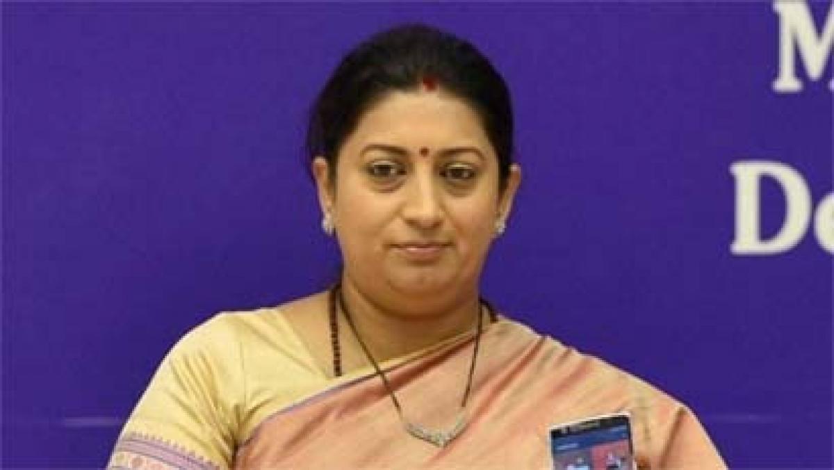 RSS, ABVP leaders meet Smriti Irani