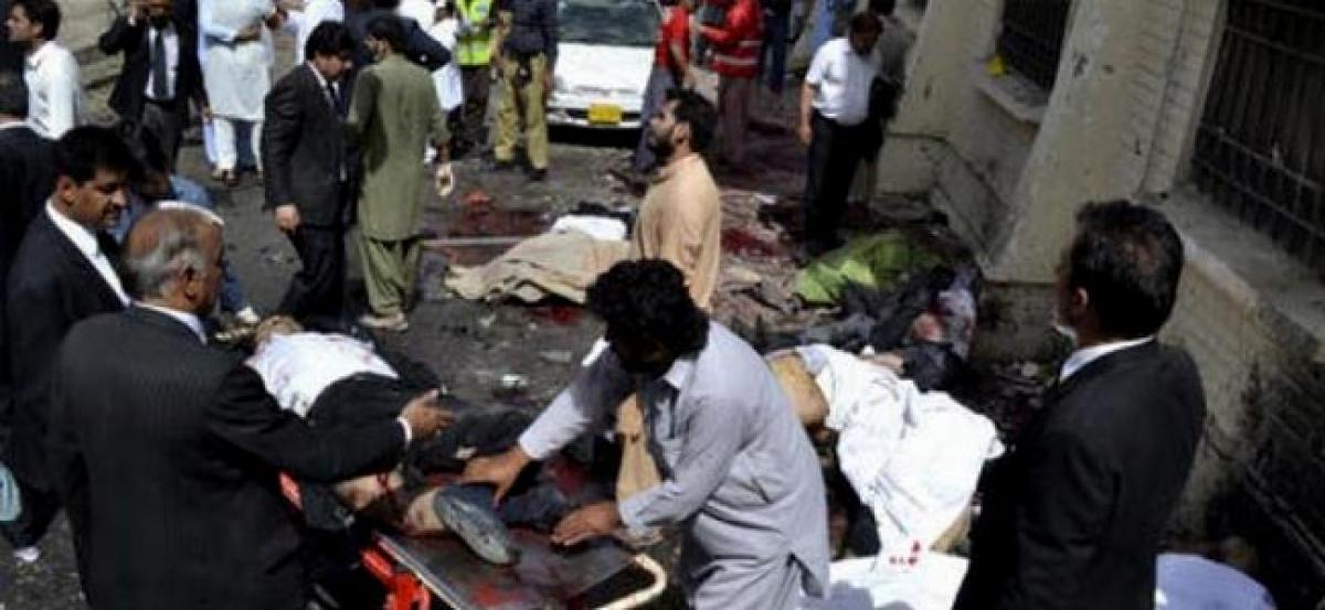 30 dead as blast rips through sufi shrine in Pakistan