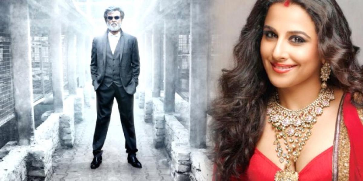 Did Vidya Balan just confirm starring opposite Rajinikanth in Kabali spin-off?