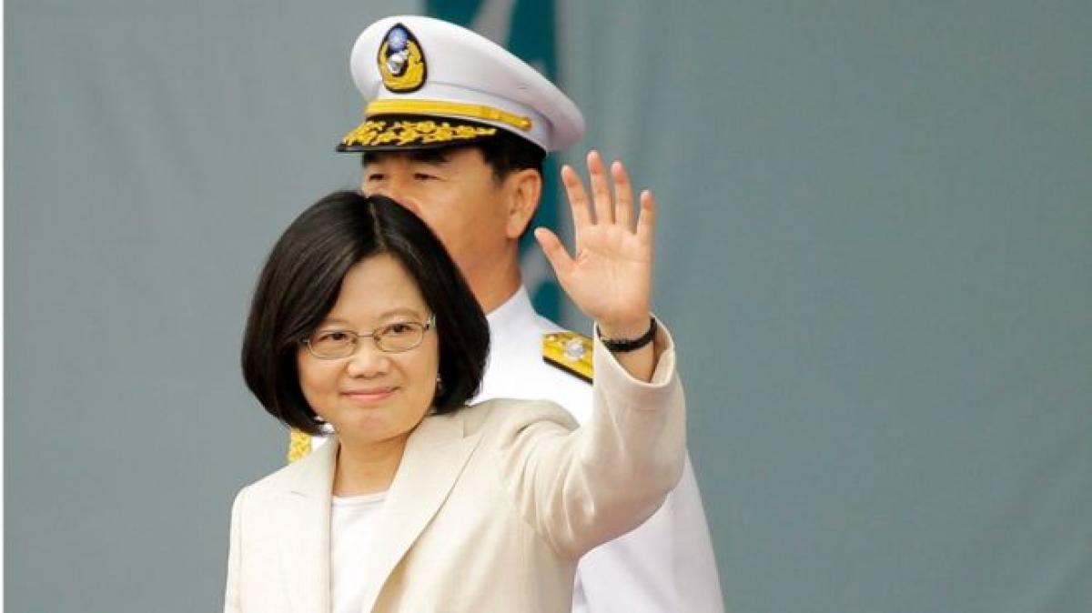 New Taiwanese president sworn-in