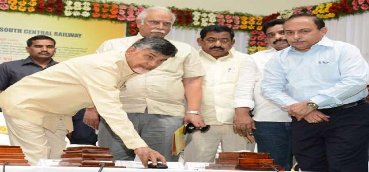 Sanction Vizag rly zone, AP CM urges Suresh Prabhu