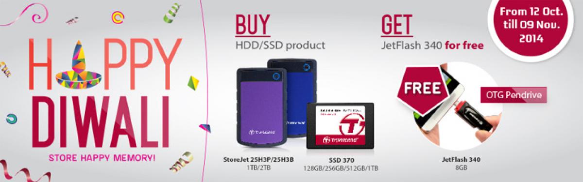 Store Happy Memories This Diwali With Transcend