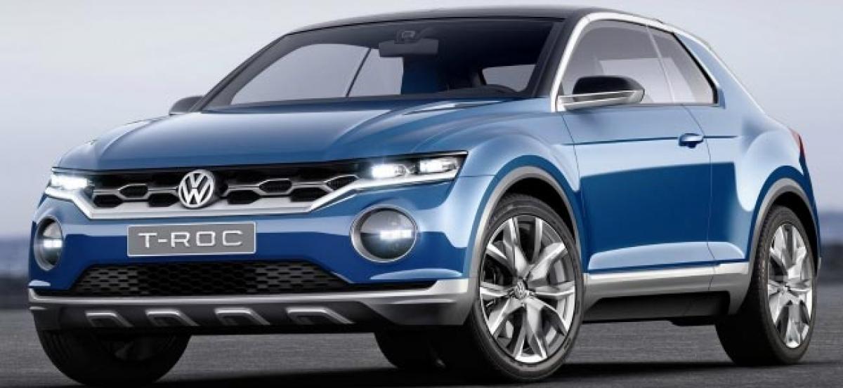 Volkswagen Officially Teases T-Roc Compact SUV