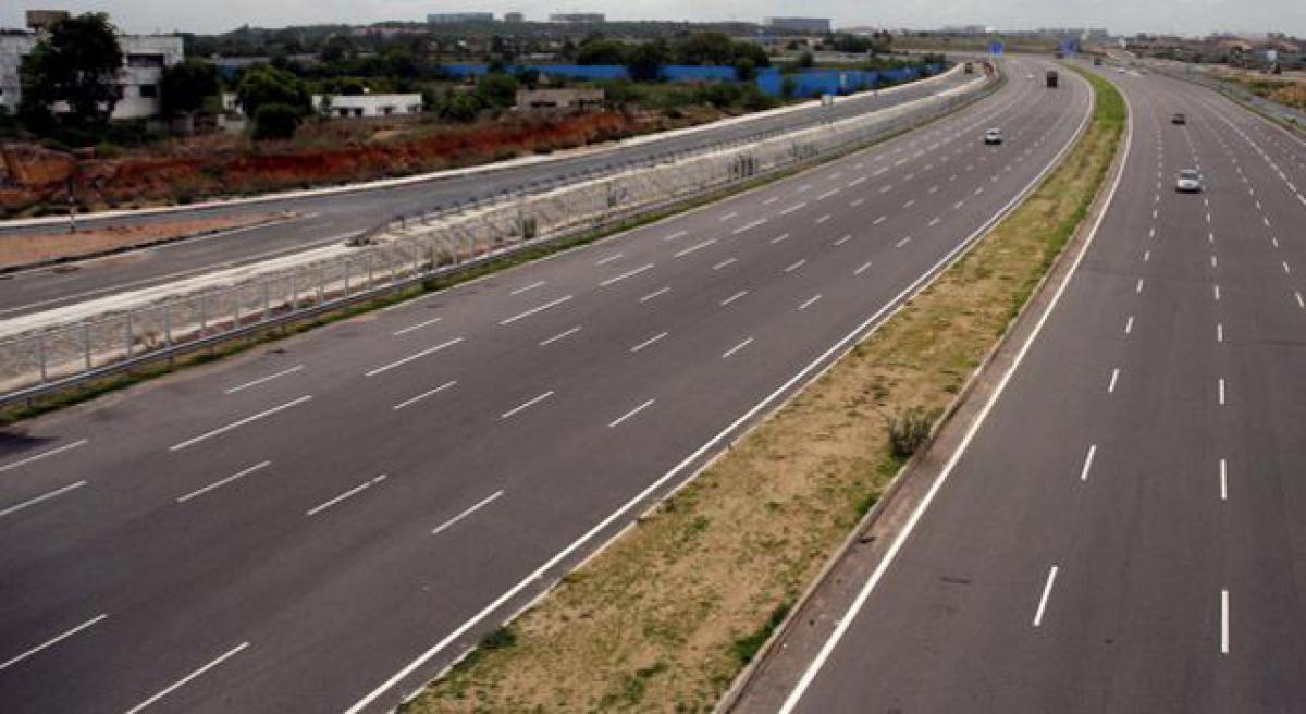 Vijayawada 6 - lane inner ring road (vijayawada west bypass OOR) | works on  fast track - YouTube