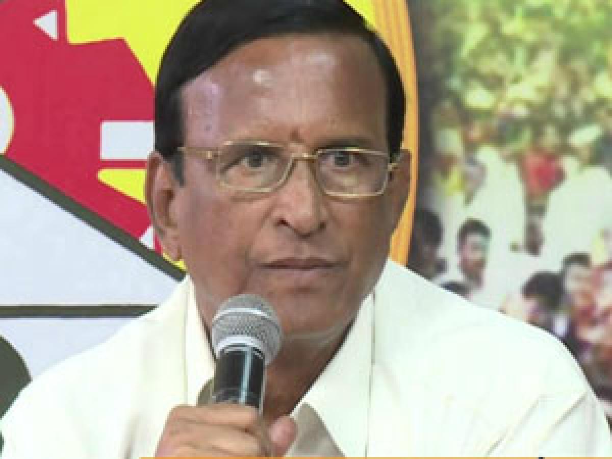 Gali Muddukrishnama Naidu faults Congress for regionalism