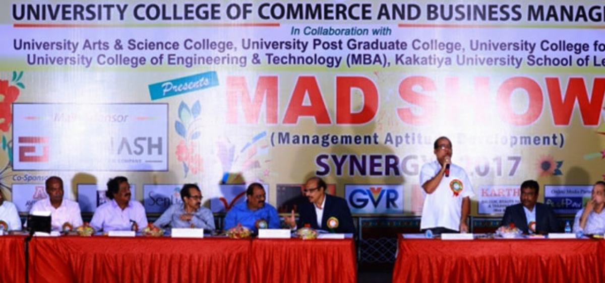 Management students told to meet international benchmarks