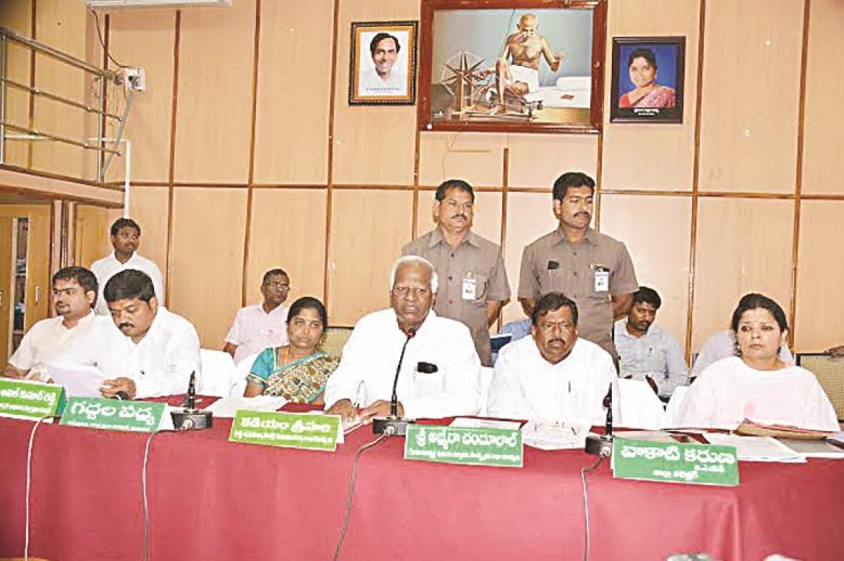 Focus on drinking water supply: Srihari