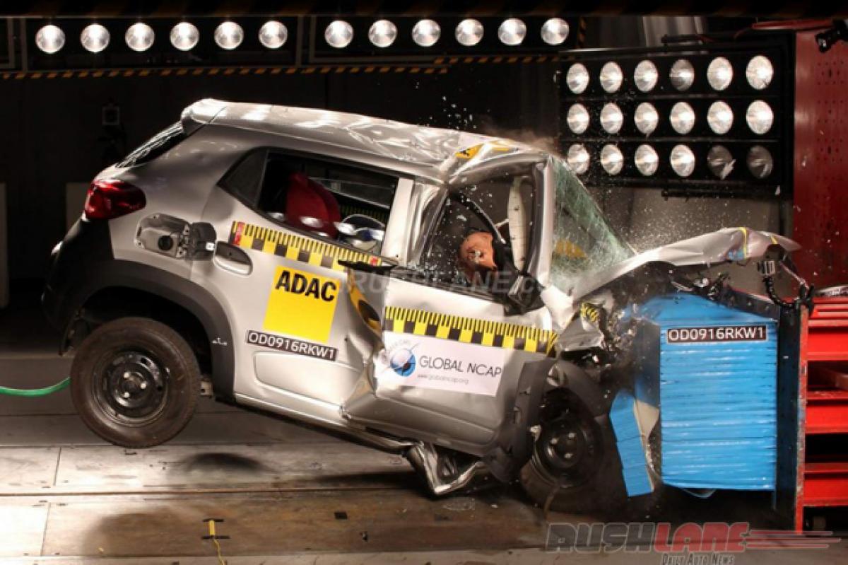 Watch: Zero rating for Renault Kwid in safety