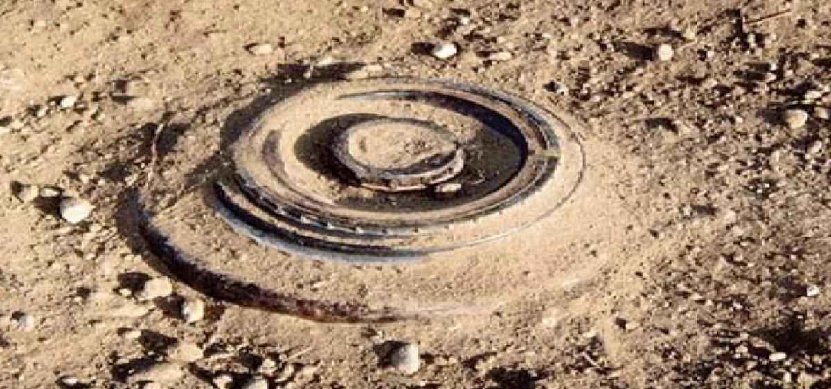 Cops defuse landmine unearthed in Palemvagu