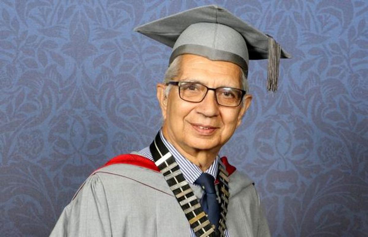 Indian-origin doctor receives honorary fellowship in UK