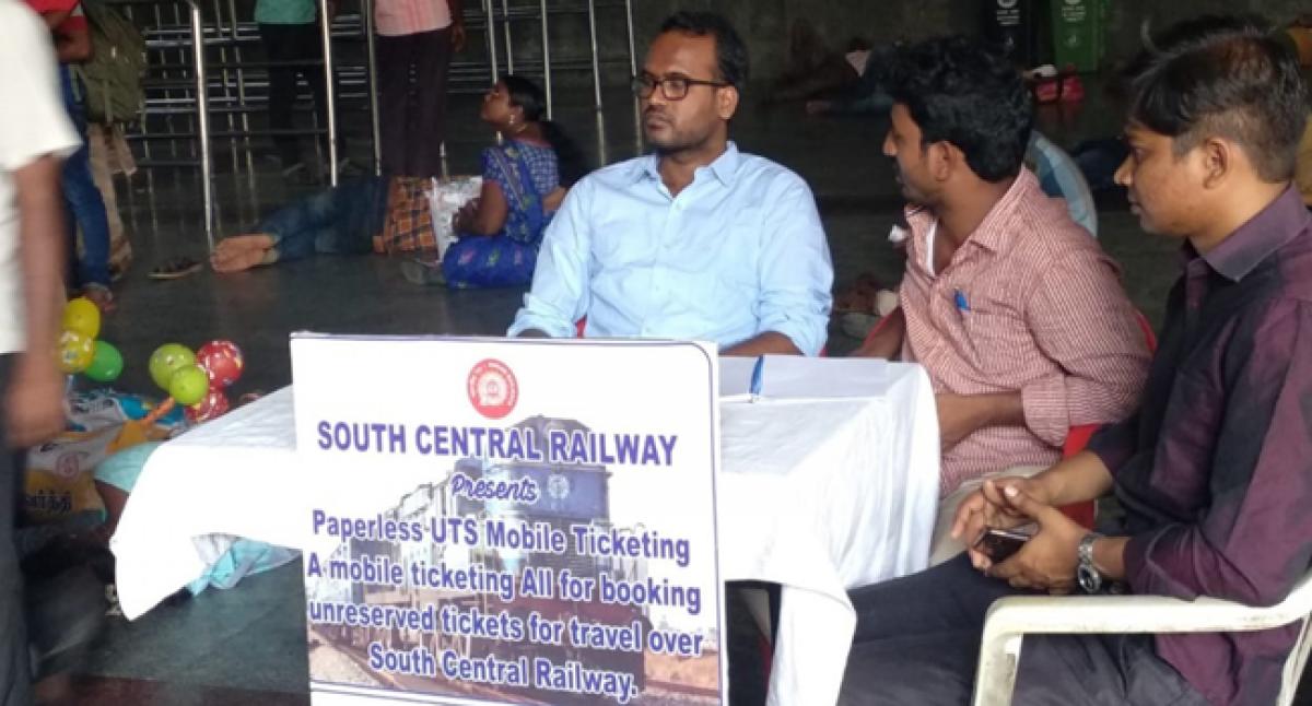 No awareness drive on new railway ticket app UTS