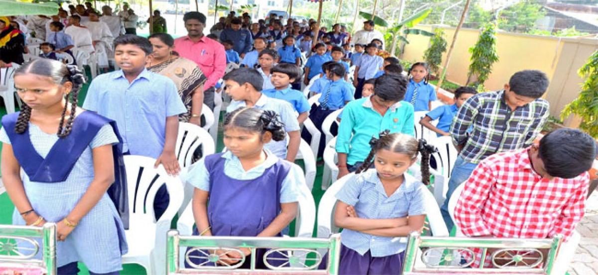 Chunduru Venkata Reddy death anniversary observed