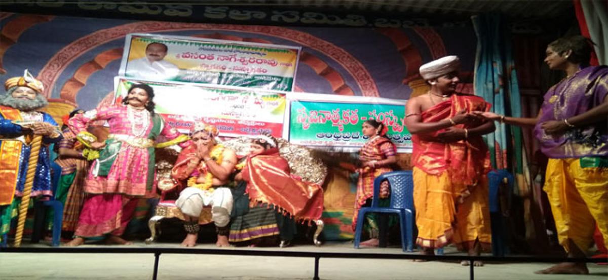 Dance ballet on Rayalu enthrals audience