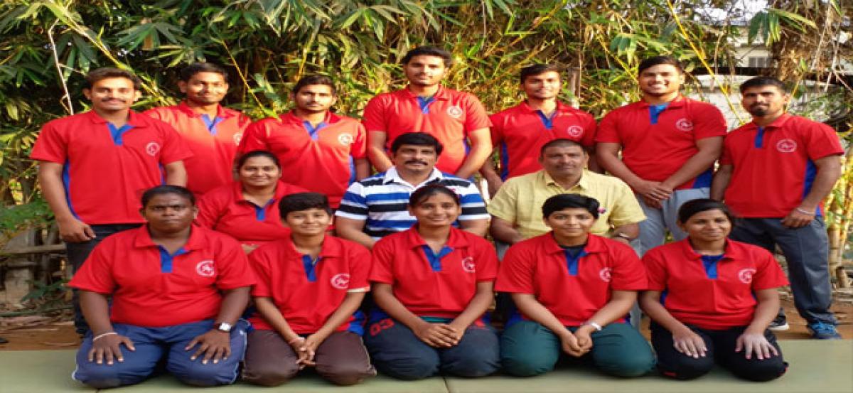 Krishna team participates in Judo Championship