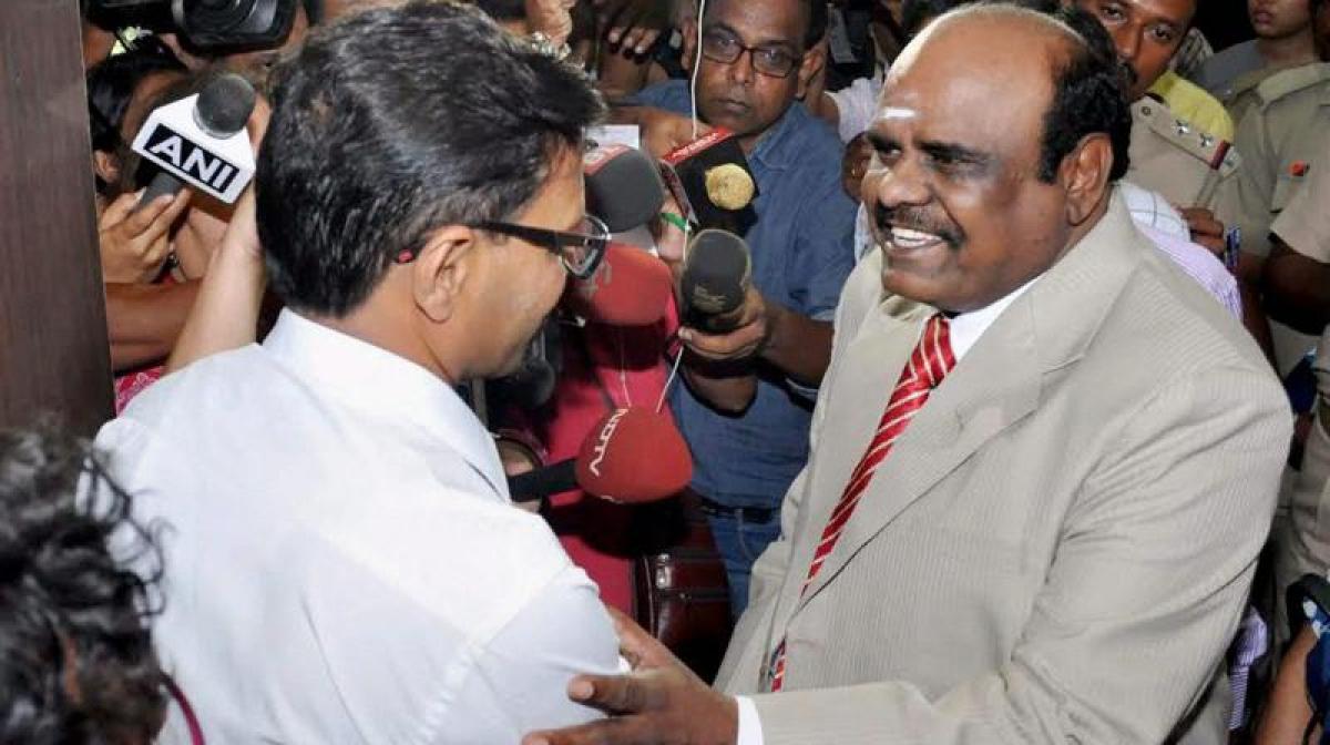 Justice Karnan’s lawyers approach president for suspension of SC order