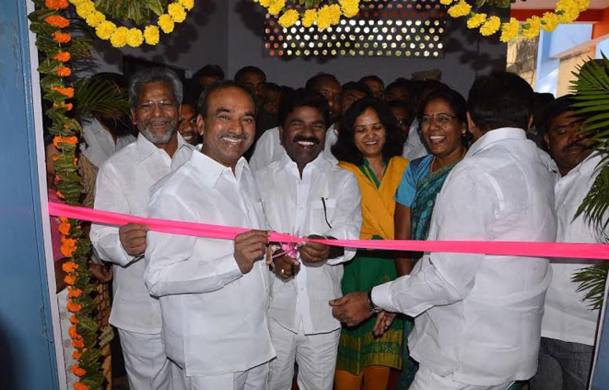 FM Eatala Rajender inaugurates Group-II coaching programme