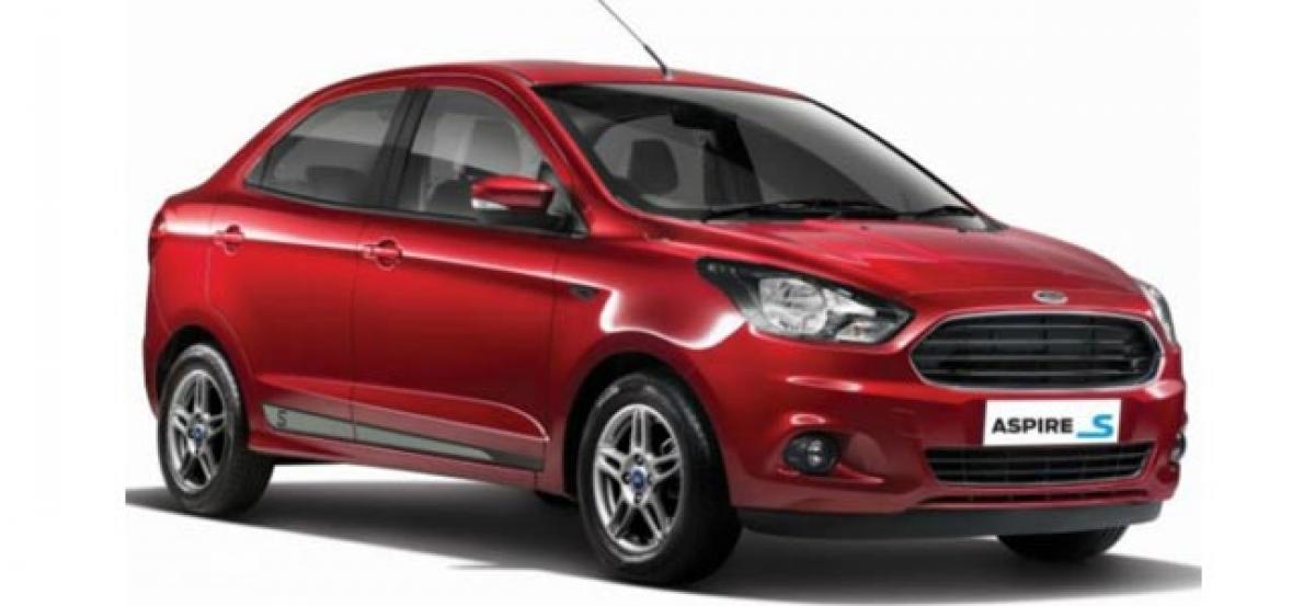 Ford Aspire Sports Edition And Figo Sports Edition Launched