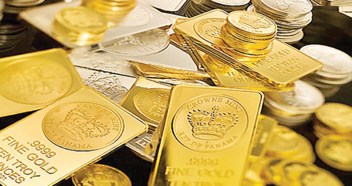 Gold, silver lose sheen on muted demand
