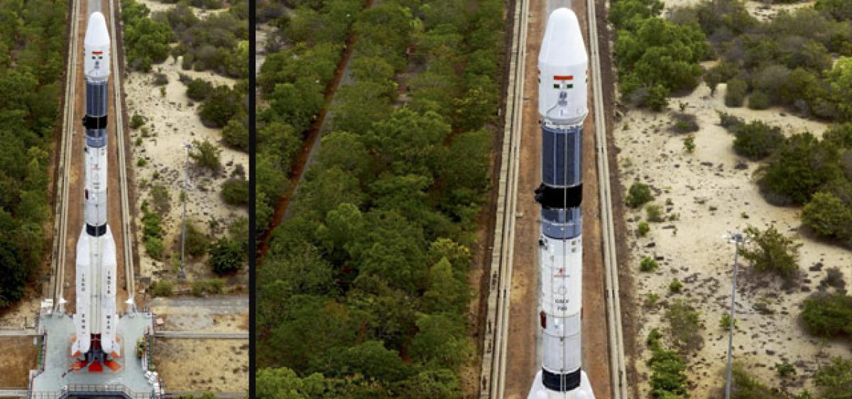 South Asian satellite launch today