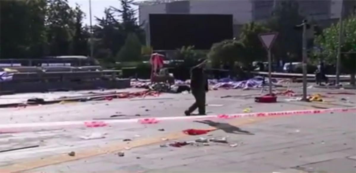 90 killed in attack on Turkey peace rally