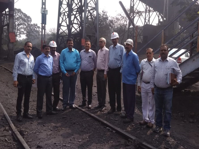 Official of Indian Railways visits Rudrampur Coal Handling Plant