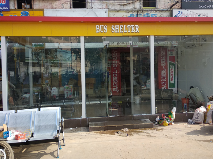 AC bus shelters in Nellore shortly