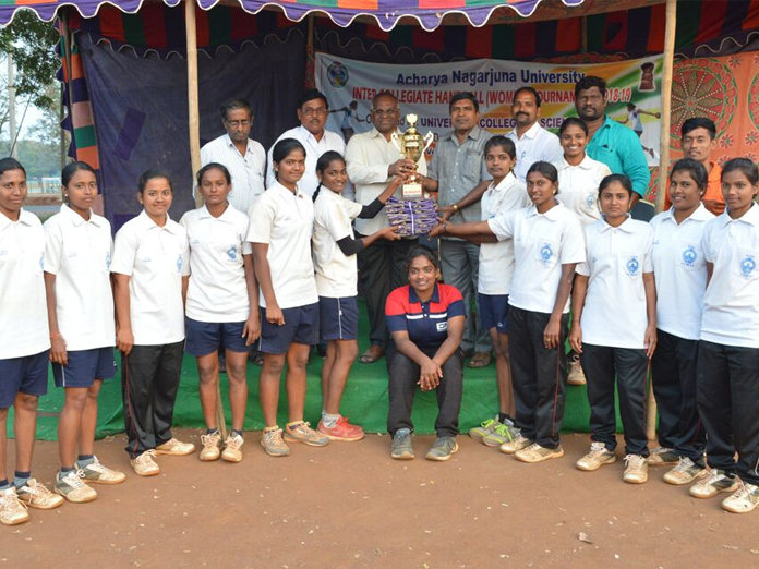 ANU College of PE wins handball trophy