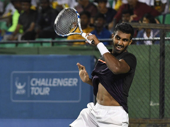 Prajnesh in main draw for first time