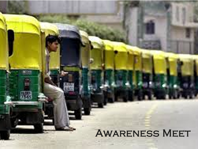 Awareness meet for auto drivers held