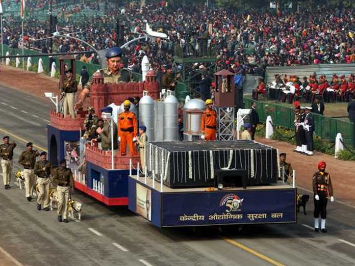 R-Day parade : Tripura, CISF, ICAR bag ‘Best Tableau Award’