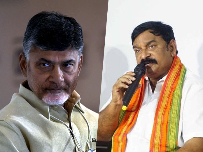 BJP MLA satires on CM Chandrababu Naidu