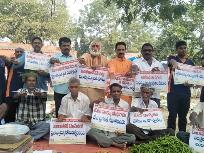 Farmers vow to make best use of vote in Bhimavaram