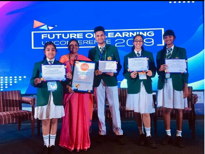 DPS students excel in Kidovators Olympiad held at Bangalore