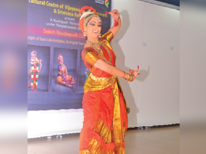 Sahiti’s Kuchipudi performance wows audience in Vijayawada