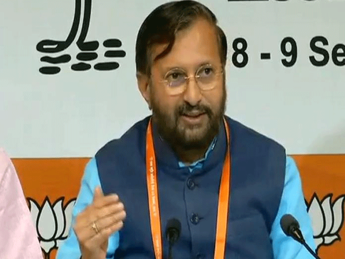 Opposition parties know they will lose polls so looking for excuses: Javadekar on EVM row