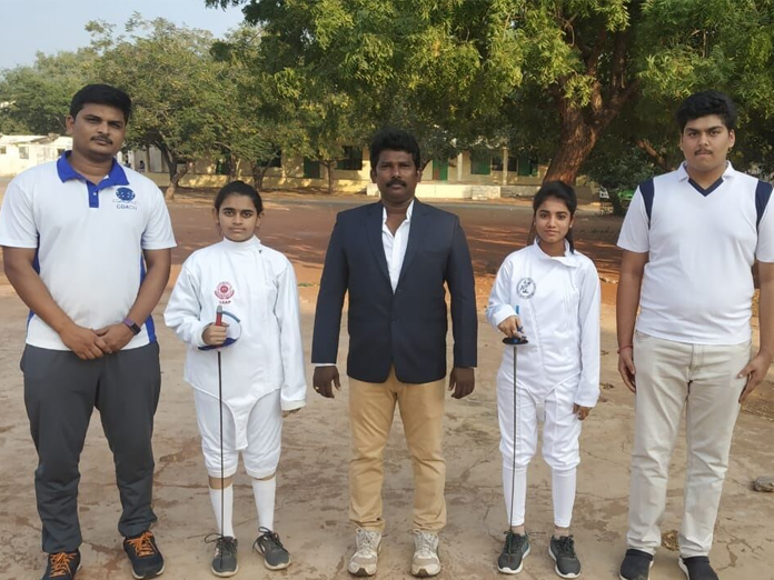 Prakasam fencers selected for nationals