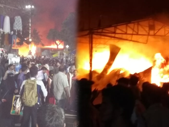 Hundreds of petty businessman lives shattered in the Nampally exhibition fire accident