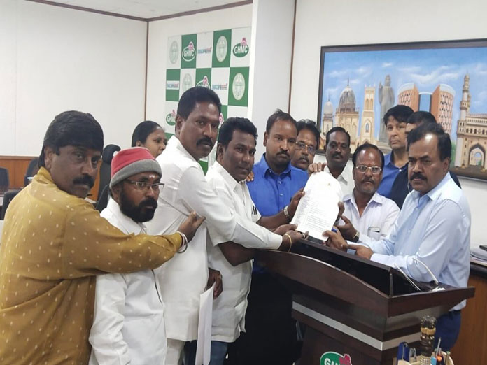 Scrap pact with Ramky demands GHMC union